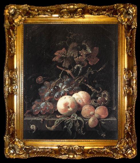 framed  MIGNON, Abraham Still-Life with Fruits sg, ta009-2